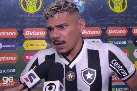 Botafogo vence Palmeiras e assume liderança isolada do Brasileirão