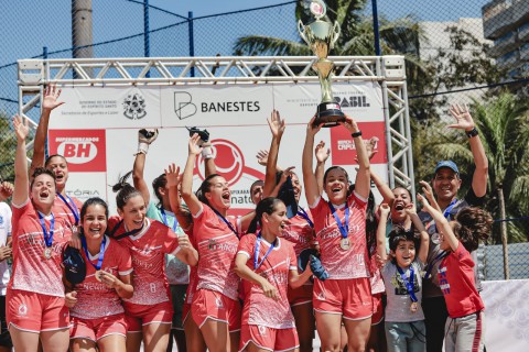 Anchieta vence Vitória e conquista o Estadual Feminino de beach soccer 2024