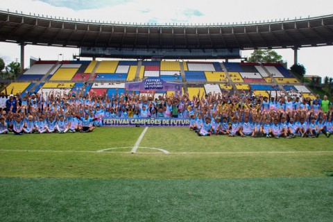 Sesport realiza primeira edição do Festival Campeões de Futuro de futebol de campo