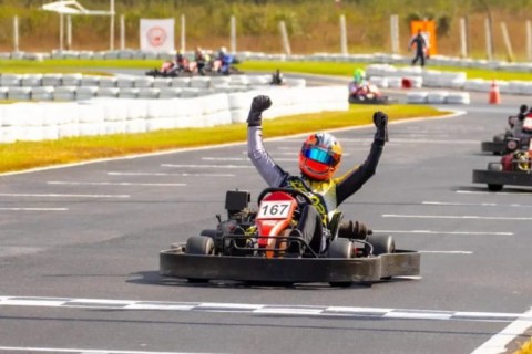 Campeão do GP Brasil de kart é destaque na FDK Racing Cup, em Vitória