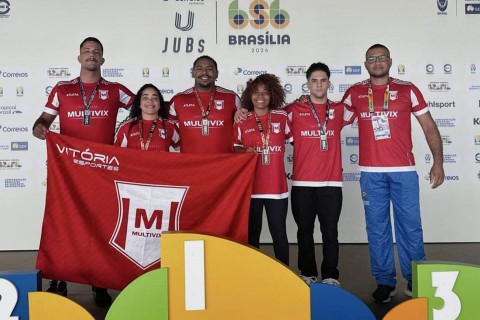 Estado conquista 13 medalhas nos Jogos Universitários Brasileiros (Jubs)