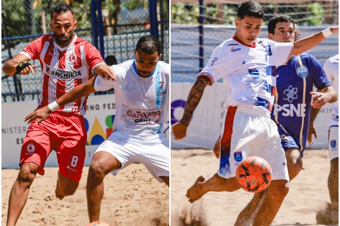 Anchieta e Vila Velha fazem a grande final do Estadual Masculino de beach soccer 2024