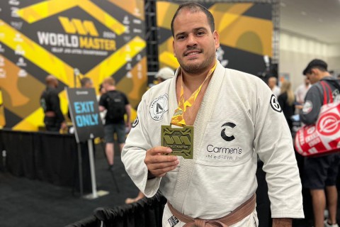 Bruno Altoé conquista a medalha de bronze no Mundial de jiu-jitsu nos Estados Unidos